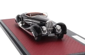 Matrix scale models Bugatti Type 57c Cabriolet Van Vooren 1939 1:43, černá