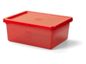LEGO úložný box s organizérom červený