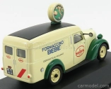 Edicola Fiat 1100 Elr Van Galbani Certosino Deposito Di Milano 1951 1:43 Cream Green