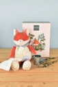 Doudou Darčeková sada Plyšová líška Romarin s dekou 28 cm