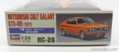Hasegawa Mitsubishi Colt Galant Gto-mr 1971 1:24 /