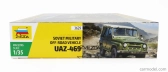 Zvezda UAZ 469 Soft-top Soviet Military 1975 1:35 /