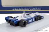Kyosho Tyrrell F1  P34/2 Elf 6 Wheeler N 4 Season 1977 Patrick Depailler 1:64 Modrá Bílá