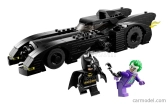 Lego Batman Lego - Batmobile - Batman Vs The Joker - 438 Pezzi - 438 Pieces Black