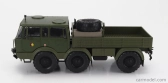 Ixo-models Tatra 813 Nva 6x6 Truck Cassonato Double Cabine 3-assi 1968 1:43 Vojenská Zelená