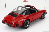 Schuco Porsche 911 3.2 Carrera Targa Cabriolet 1989 1:12 Red