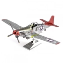 Ocelová stavebnice P-51D Mustang