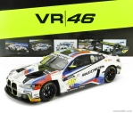 Minichamps BMW 4-series M4 Gt3 Team Wrt N 46 12h Bathurst 2024 Valentino Rossi - Maxime Martin - Raffaele Marciello 1:18 Bílá