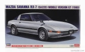 Hasegawa Mazda Savanna Rx-7 Sa22c Middle Version Gt 1980 1:24 /
