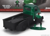 Jada Chevrolet Coe Truck With Green Lantern Figure 1952 1:32 Zelená Černá