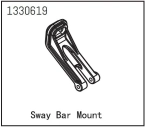 1330619 - Sway Bar Mount - Yucatan