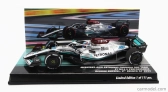Minichamps Mercedes gp F1 W13e Team Mercedes-amg Petronas F1 N 63 3rd France Gp 2022 George Russell 1:43 Stříbrná Zelená