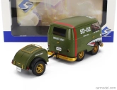 Solido Volkswagen T1 Van Kool Combi With Trailer 1950 1:18 Zelená
