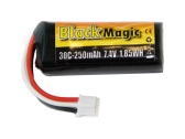 Black Magic LiPol 7,4V 250mAh 30C JST-PH