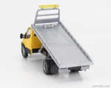 Newray Iveco fiat Daily Roll-off Pianale 2023 With New Holland B110c Ruspa Gommata - Scraper Tractor 1:36 Žlutá Černá