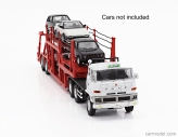 Dd-models Mitsubishi Fuso Fv Truck Car Transporter - Autá nie sú súčasťou balenia 1:64 Červená biela