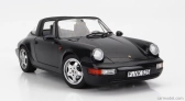 Norev Porsche 911 964 Carrera 4 Targa 1991 1:18 Modrá