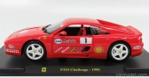 Edicola Ferrari F355 Challenge N 1 1995 - Con Vetrina - S vitrínou 1:24 červená