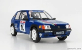 Solido Peugeot 205 N 24 Rally Tour De Corse 1990 R.bourcier - B.frangin 1:18 Modrá
