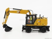 Dm-models Caterpillar Catm318 Escavatore Gommato - hydraulické rýpadlo 1:50 žlté čierne