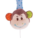 Bigjigs Detský cumlík Clip Monkey Cheeky