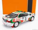Ixo-models Toyota Celica Gt4 Turbo 4wd St185 Team Castrol N 3 3rd Rally Safari 1993 Ian Duncan - Ian Munro 1:18 Biela červená zelená