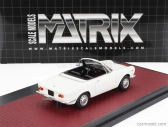 Matrix modely v mierke Alfa romeo Giulia Gt Cabriolet Spider Prototipo 1963 1:43 Biela