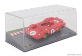 Edicola Ferrari 312p Spider N 8 2. 1000km Spa Francorchamps 1969 Pedro Rodriguez - David Piper 1:43 Červená