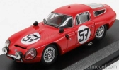 Najlepší model Alfa romeo Tz1 Coupe N 57 13. 24h Le Mans 1964 Bussinello - Deserti 1:43 Červená