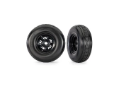 Traxxas kolo 3.2/4.9", disk Sand Car černý, pneu (přední) (pár)