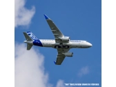 RC letadlo E-flite Airbus A320neo EDF AS3X+ SAFE Select BNF Basic, bílá