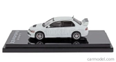 Zapaľovanie-model Mitsubishi Lancer Evolution Ix s motorom 2003 1:64 biela