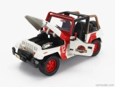 Jada Jeep Wrangler Rubicon Open - Jurský svet 2015 1:24 Bielo-červená
