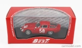 Best-model Alfa romeo Tz1 N 58 Targa Florio 1964 Bussinello - Todaro 1:43 Red