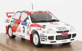 Spark-model Mitsubishi Lancer Evolution Iii N 3 2nd Rally Beijing Hong Kong 1996 R.burns - R.reid 1:43 Biela červená
