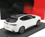 Bbr-models Alfa romeo Tonale Tributo Black Roof 2023 - Con Vetrina - S vitrínou 1:18 Bianco Alfa - White Black