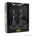 Sada figúrok v mierke kk 2x Jake a Elwood 1:18 Black White