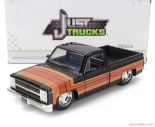 Jada Chevrolet C-10 Pick-up Custom 1985 1:24 Černá Hnědá