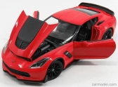 Welly Chevrolet Corvette Z06 Coupe 2017 1:24 Red