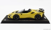 Bbr-models Ferrari Sf90 Xx Stradale Spider 2024 - Con Vetrina - With Showcase 1:18 Giallo Montecarlo - Žlutá S Černou