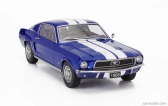 Kk-scale Ford usa Mustang Gt Fastback Coupe 1968 1:18 Blue White