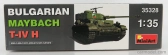 Miniart Maybach T-iv H Military Tank Bulgarian 1942 1:35 /