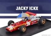 Brumm Ferrari F1 312 N 26 Winner France Gp 1968 Jacky Ickx - s figúrkou pilota a dáždnikom 1:43 červená biela