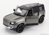 Bburago Land Rover Defender 110 1:24 strieborná
