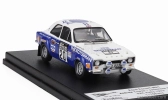 Trofeu Ford england Escort Mki Rs 1600 (night Version) N 20 Rac Rally 1973 Andrew Cowan - Johnstone Syer 1:43 Bílá Modrá