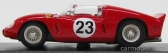 Art-model Ferrari Dino 245sp Spider Team Scuderia Ferrari N 23 24h Le Mans 1961 W.von Trips - R.ginther 1:43 Červená