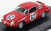 Najlepší model Fiat 750 Abarth N 62 12h Sebring 1959 Cussini - Cattini 1:43 Red