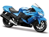 Maisto Kawasaki Ninja ZX-14R 1:18 modrá