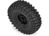 Pro-Line kolo s pneu 1:24 Maxxis Trepador 1.0", disk černý Holocomb H7mm (4)