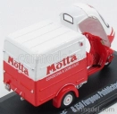 Italeri Piaggio Ape B150 Van Furgone Pubblicitario Consegna A Domicilio Motta 1954 1:32 bielo-červená